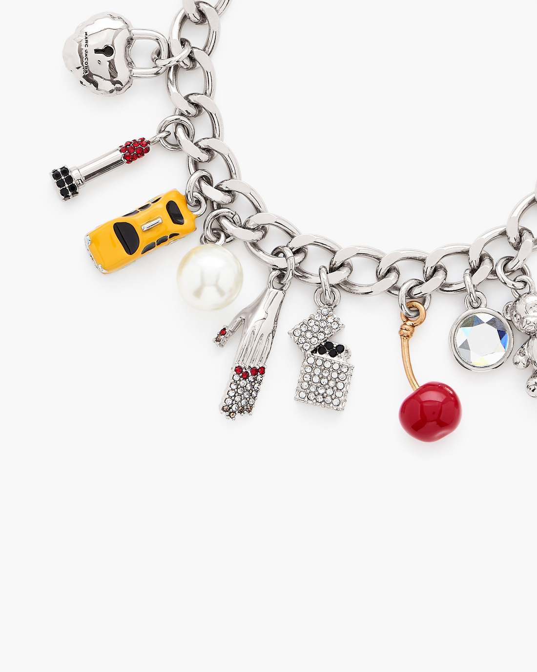 Marc Jacobs The Trinket Charm Bracelet Silver/Multi