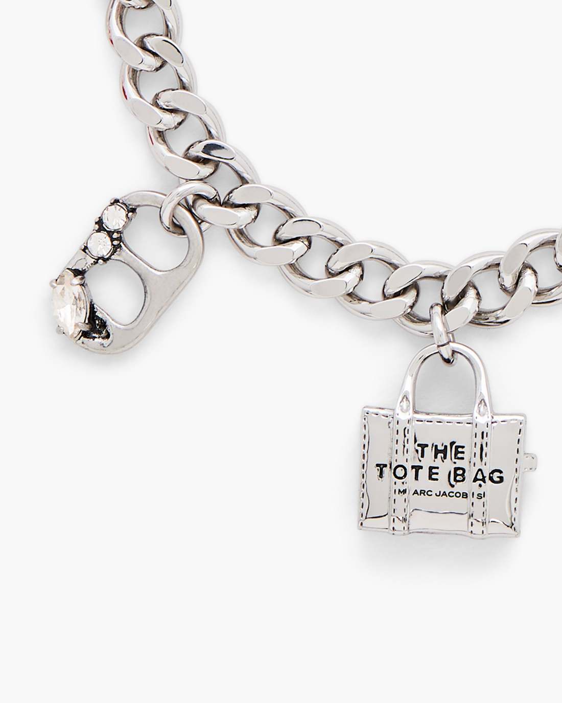 Marc Jacobs The Sticker Charm Bracelet Silver Multi