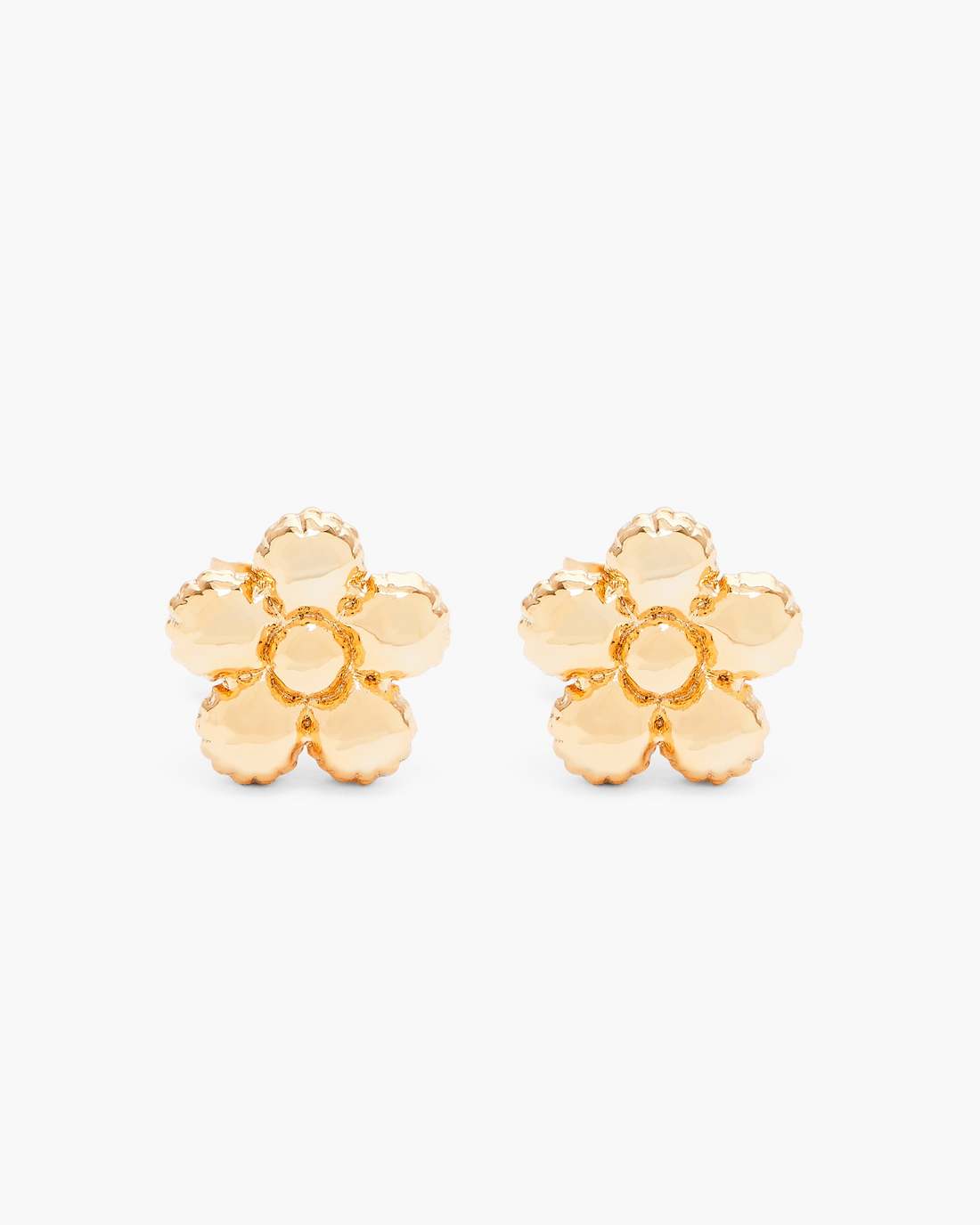Marc Jacobs Daisy Balloon Stud Earrings Gold