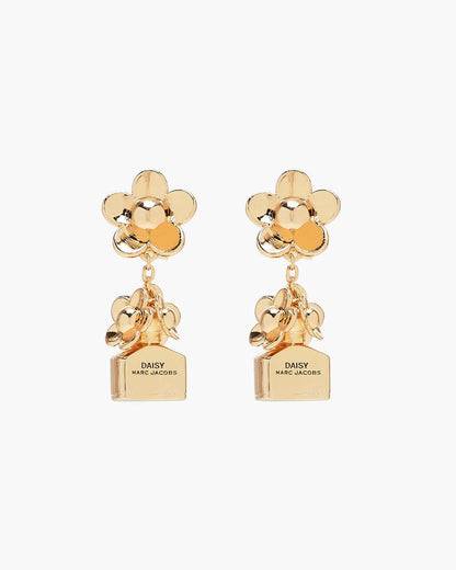 Marc Jacobs The Mini Icon Daisy Earrings Gold