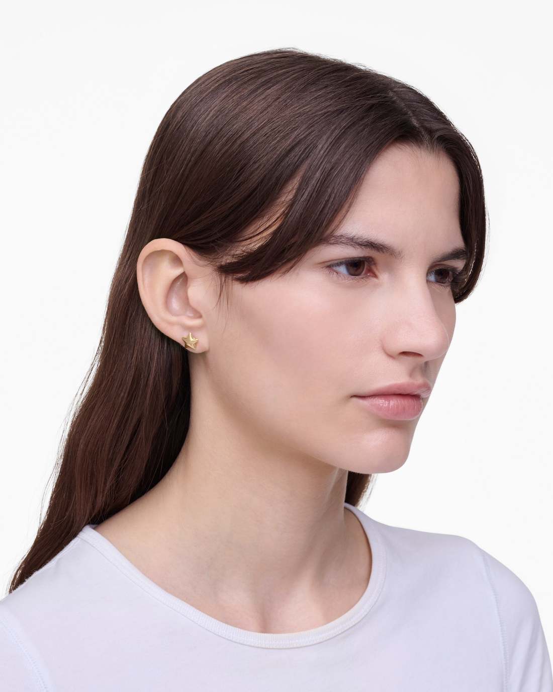 Marc Jacobs The Star Balloon Stud Earrings Light Antique Gold