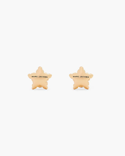 Marc Jacobs The Star Balloon Stud Earrings Light Antique Gold