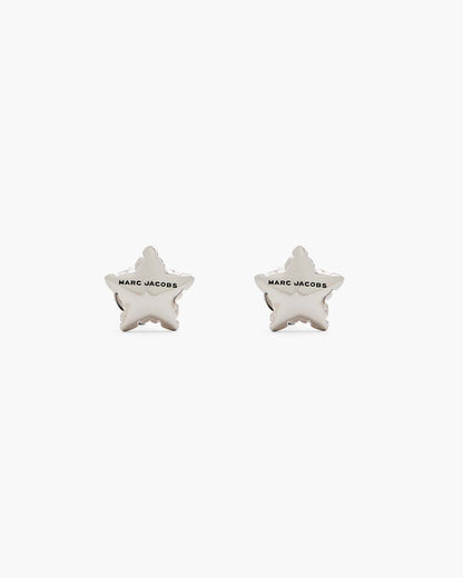 Marc Jacobs The Star Balloon Stud Earrings Light Antique Silver