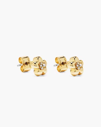 Marc Jacobs The Daisy Earrings Gold/Crystal