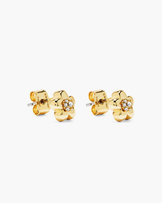 Marc Jacobs The Daisy Earrings Gold/Crystal