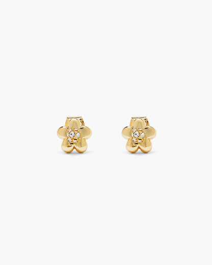 Marc Jacobs The Daisy Earrings Gold/Crystal