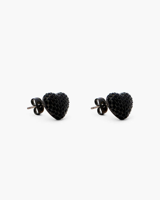 Marc Jacobs The Heart Balloon Pave Earrings