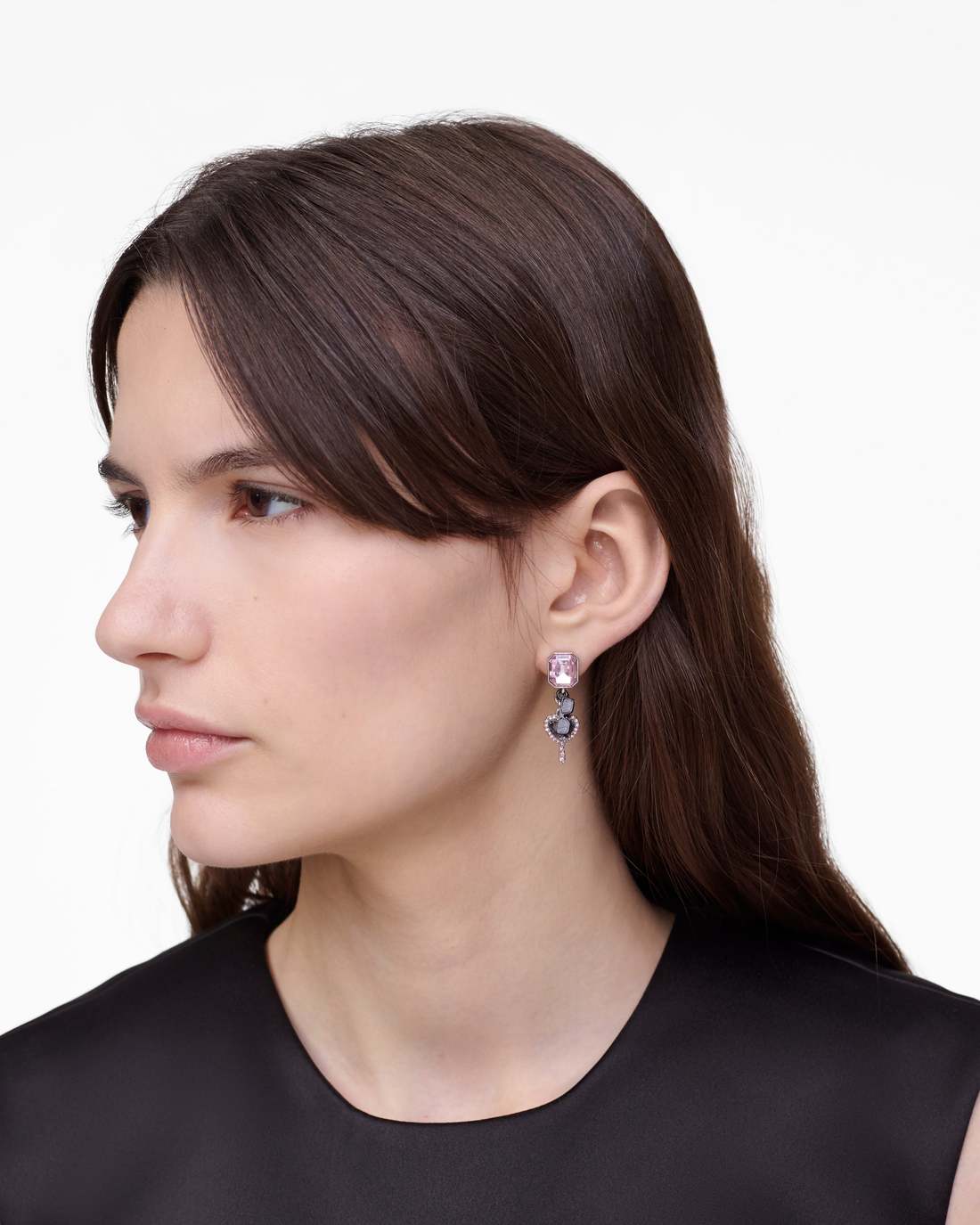 Marc Jacobs The Dollhouse Charm Earrings Silver/Multi