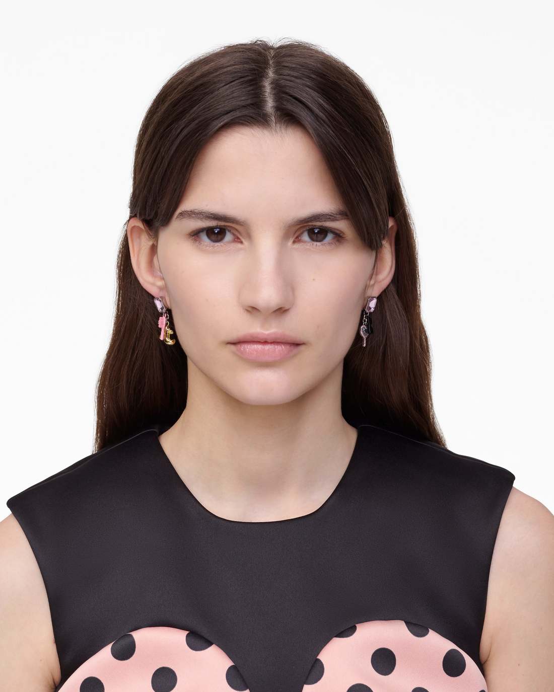Marc Jacobs The Dollhouse Charm Earrings Silver/Multi