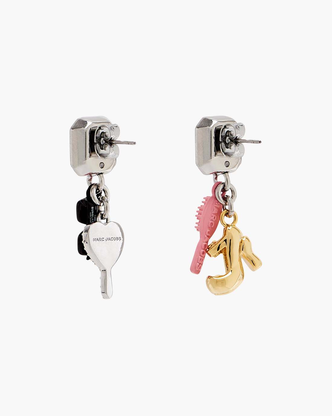 Marc Jacobs The Dollhouse Charm Earrings Silver/Multi