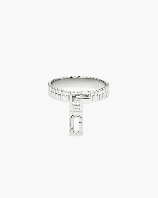 Marc Jacobs J Marc Zipper Ring Silver
