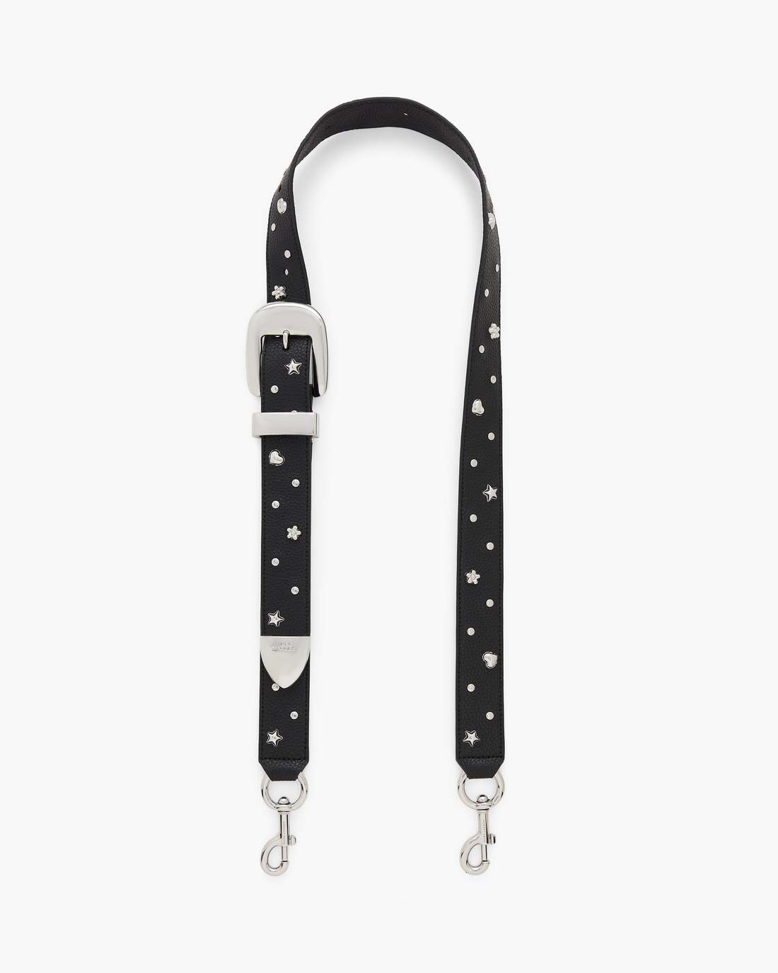 Marc Jacobs The Mini Icon Stud Leather Strap Black Multi