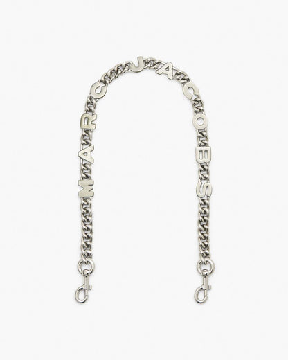 Marc Jacobs The Logo Chain Shoulder Strap Nickel