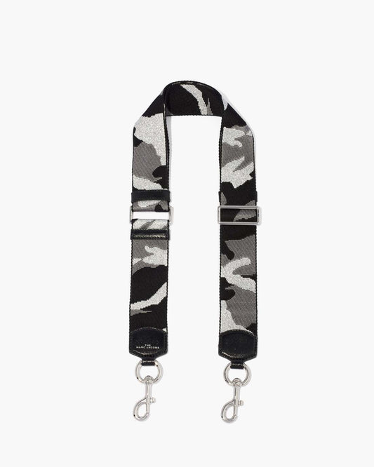 Marc Jacobs The Camo Webbing Strap Grey/Black/Nickel
