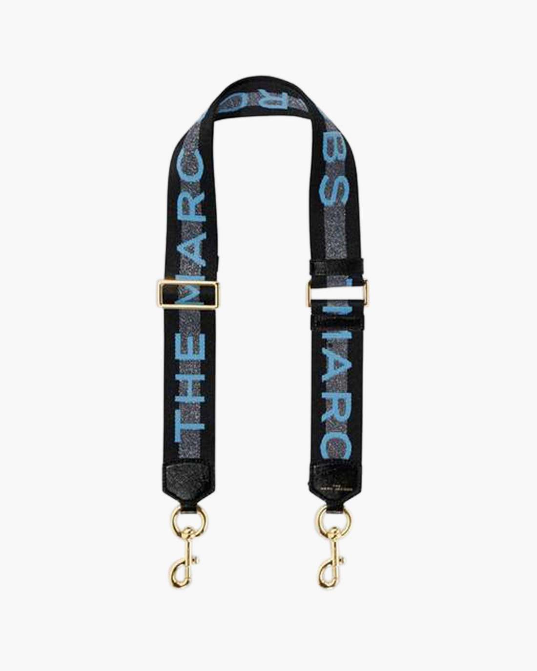 Marc Jacobs The Logo Webbing Strap New Blue Multi