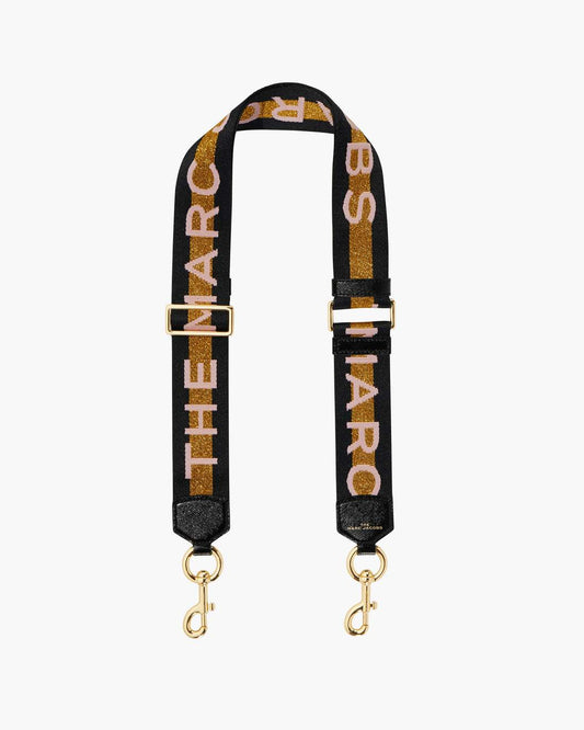 Marc Jacobs The Logo Webbing Strap New Pink Multi