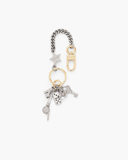 Marc Jacobs The Domino Effect Bag Charm Nickel
