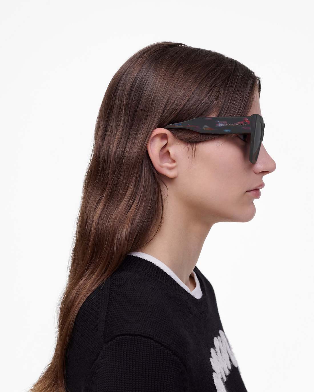 Marc Jacobs The J Marc Square Sunglasses Havana Multi