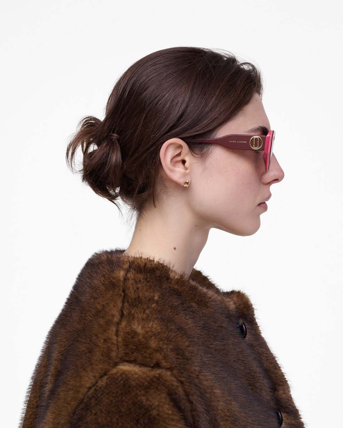 Marc Jacobs The J Marc Cat Eye Sunglasses Red/Pink