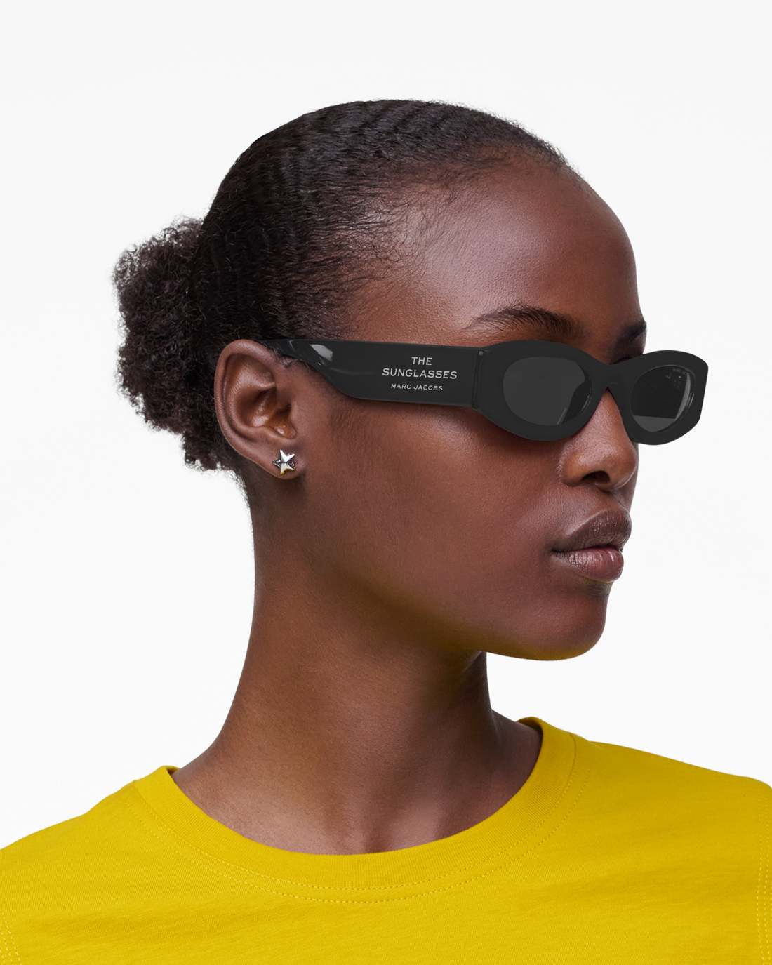 Marc Jacobs The Oval Sunglasses Black