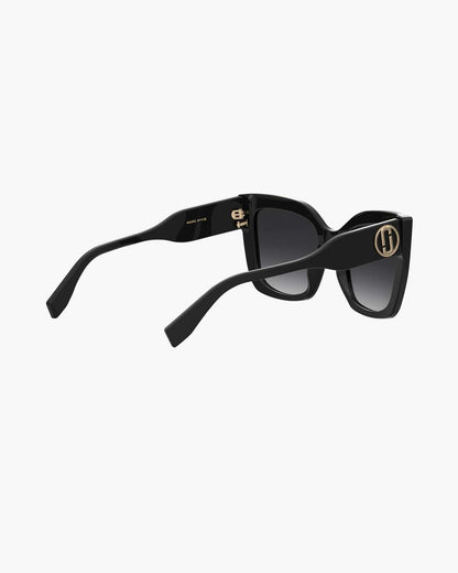 Marc Jacobs The J Marc Square Sunglasses Black