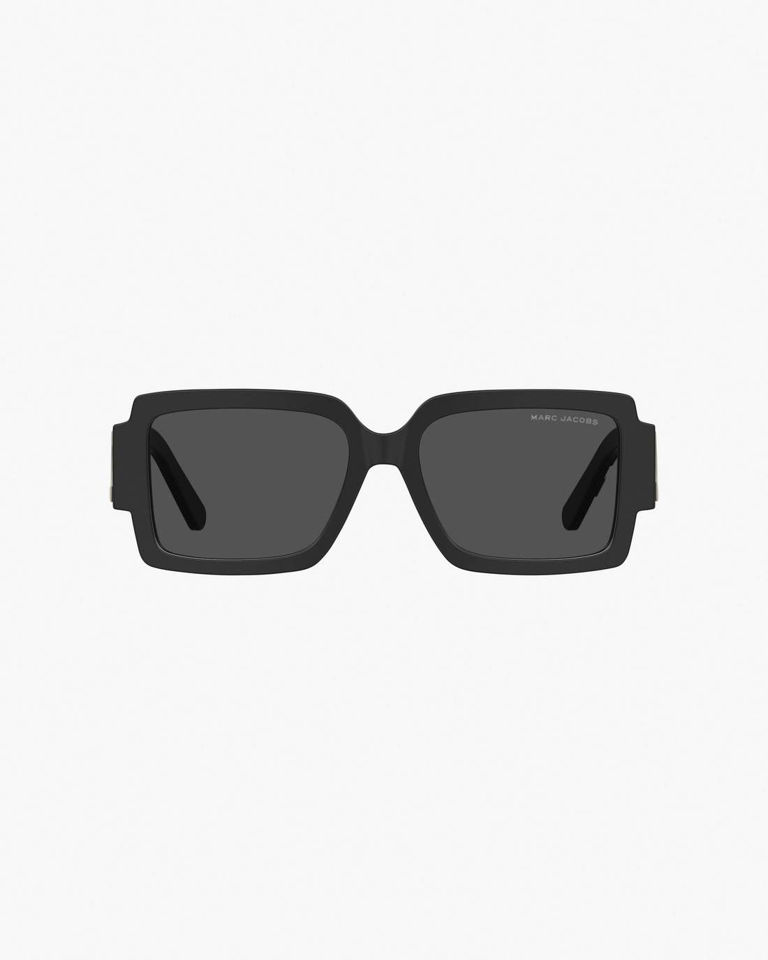 Marc Jacobs The Bold Logo Square Sunglasses Black/White