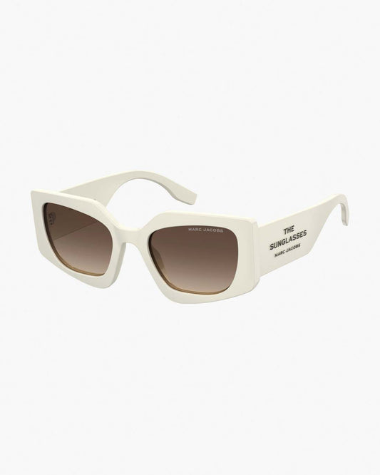 Marc Jacobs The Square Cat Eye Sunglasses Ivory
