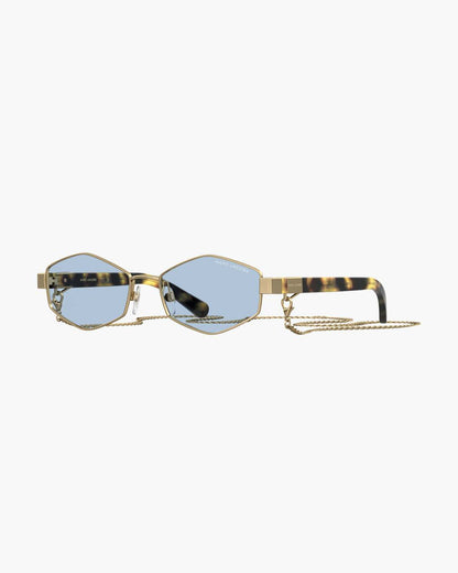 Marc Jacobs The Chain Sunglasses Gold