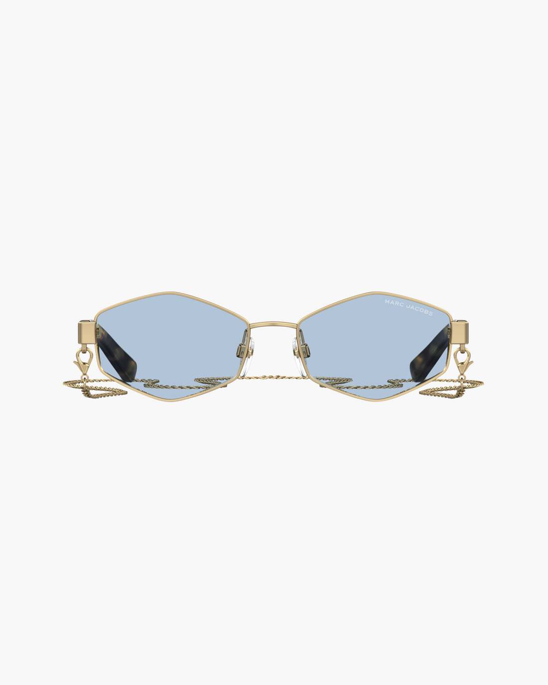 Marc Jacobs The Chain Sunglasses Gold