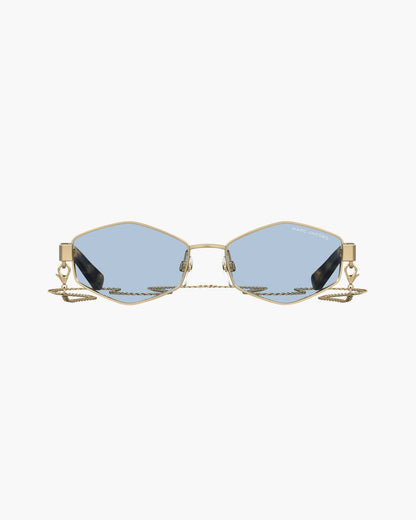 Marc Jacobs The Chain Sunglasses Gold