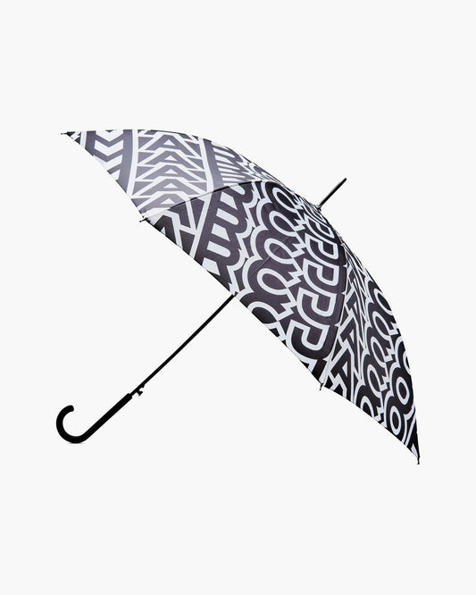 Marc Jacobs The Monogram Umbrella Black Multi