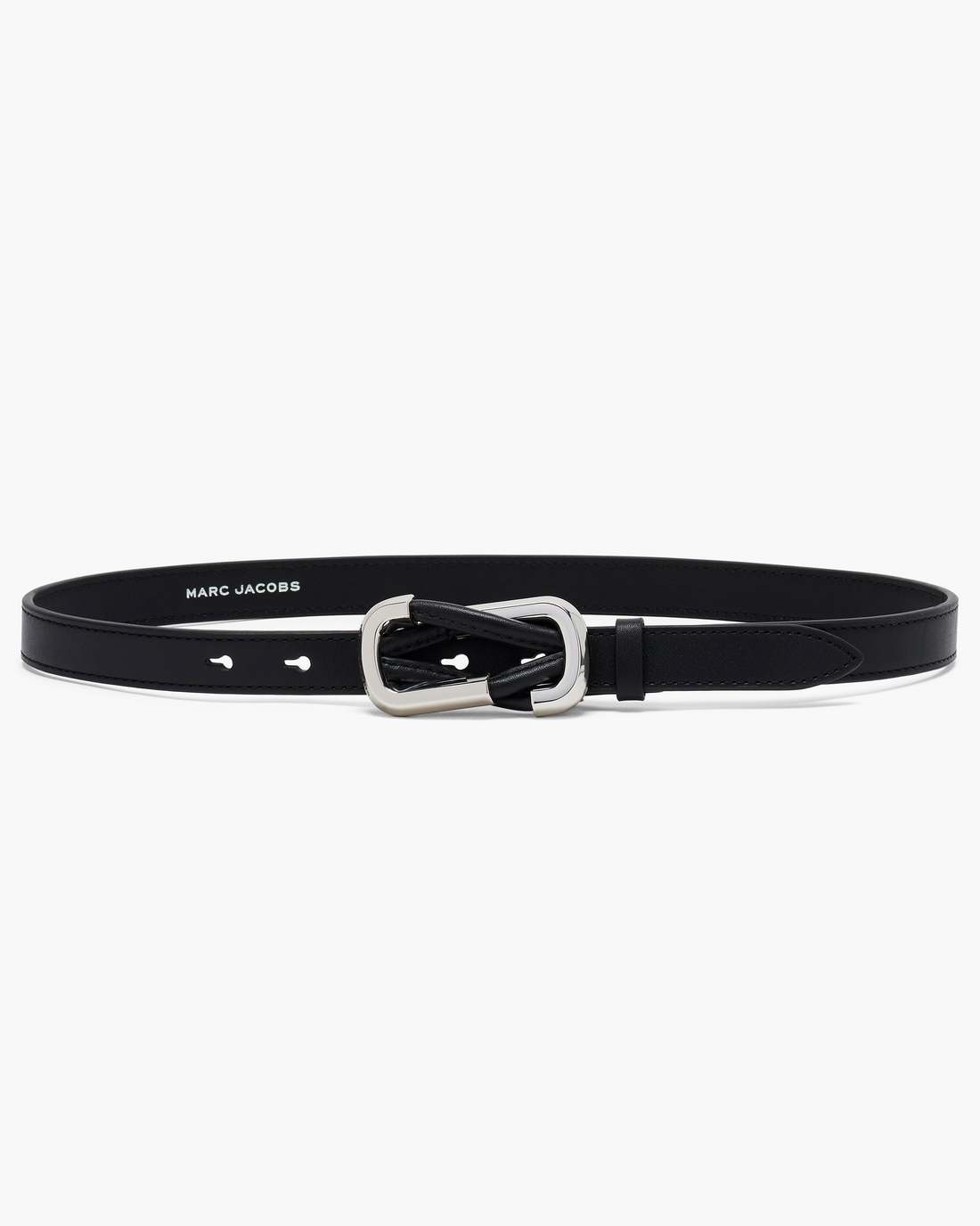 Marc Jacobs The Dual Belt Black/Silver