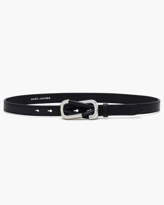 Marc Jacobs The Dual Belt Black/Silver