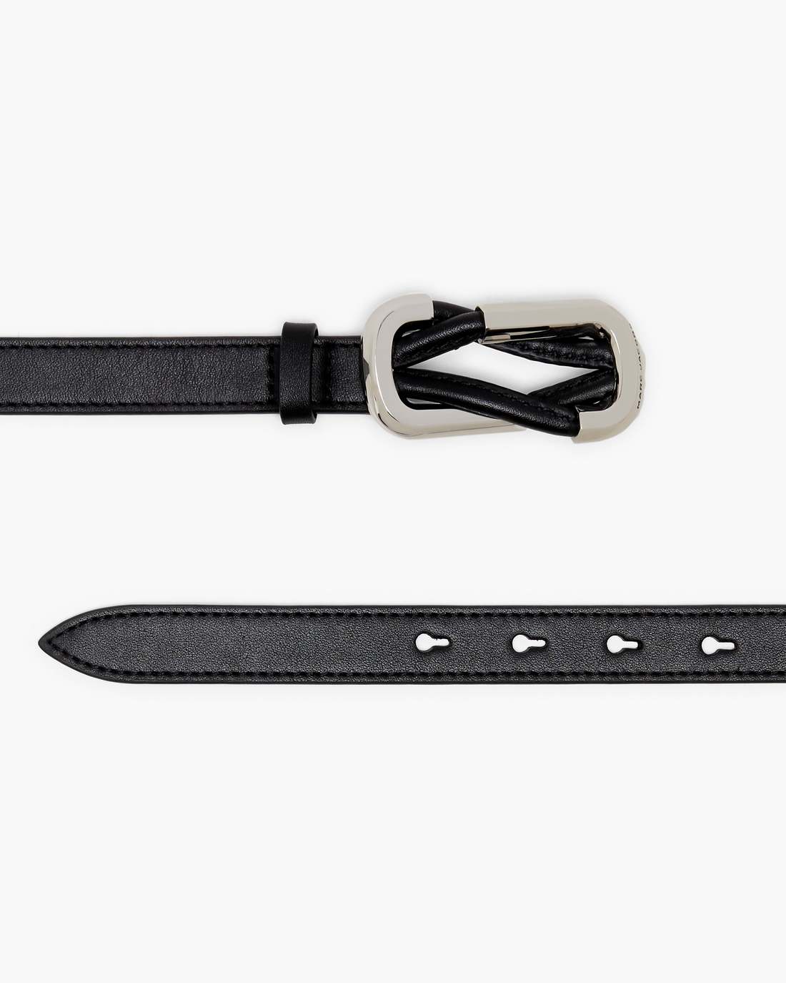 Marc Jacobs The Dual Belt Black/Silver