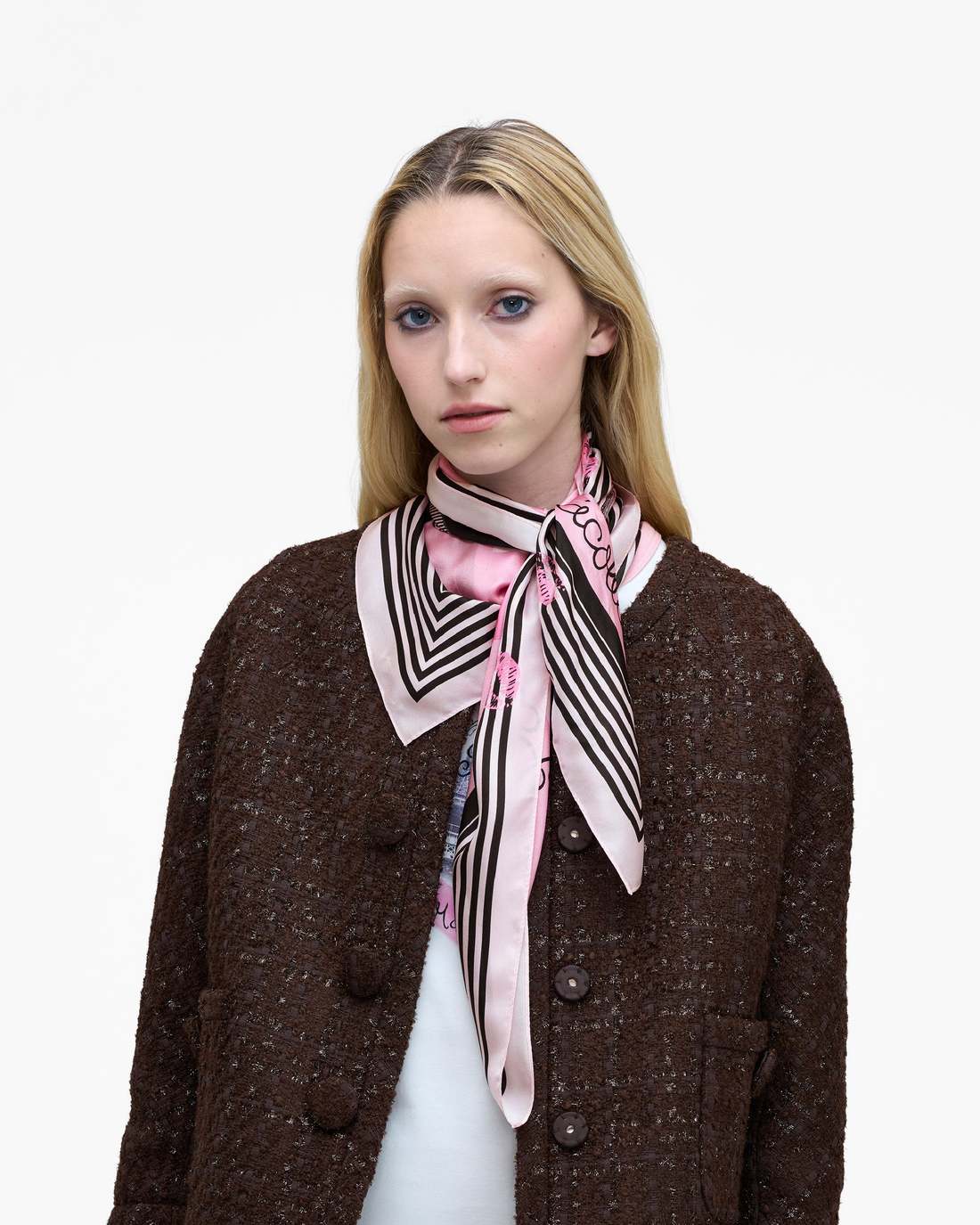 Marc Jacobs The City Silk Scarf Paris Paris