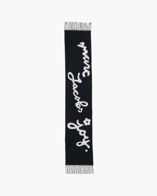 Marc Jacobs Marc Is Joy Scarf Black