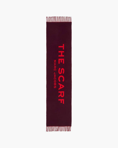 Marc Jacobs The Scarf Dark Plum