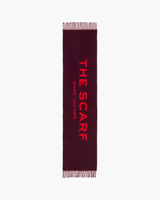 Marc Jacobs The Scarf Dark Plum