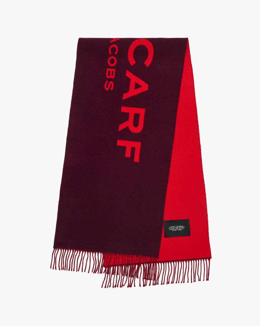 Marc Jacobs The Scarf Dark Plum