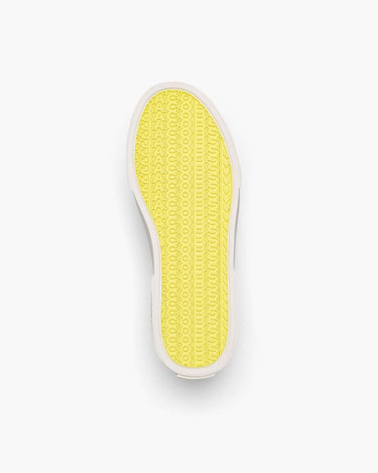 Marc Jacobs The Leather Sneaker Cotton White