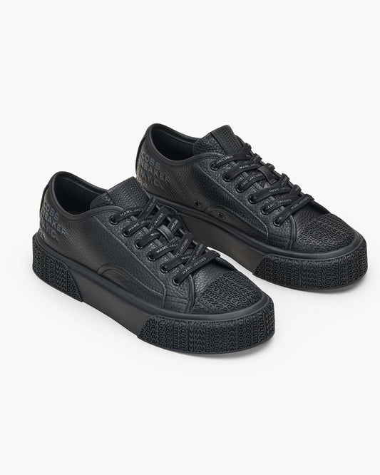 Marc Jacobs The Leather Sneaker Black