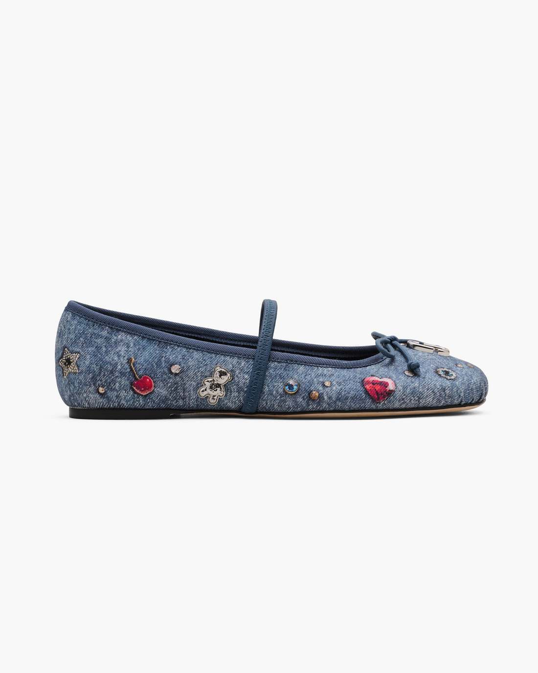 Marc Jacobs The Trinket Charm Sabrina Ballerina Medium Wash Multi