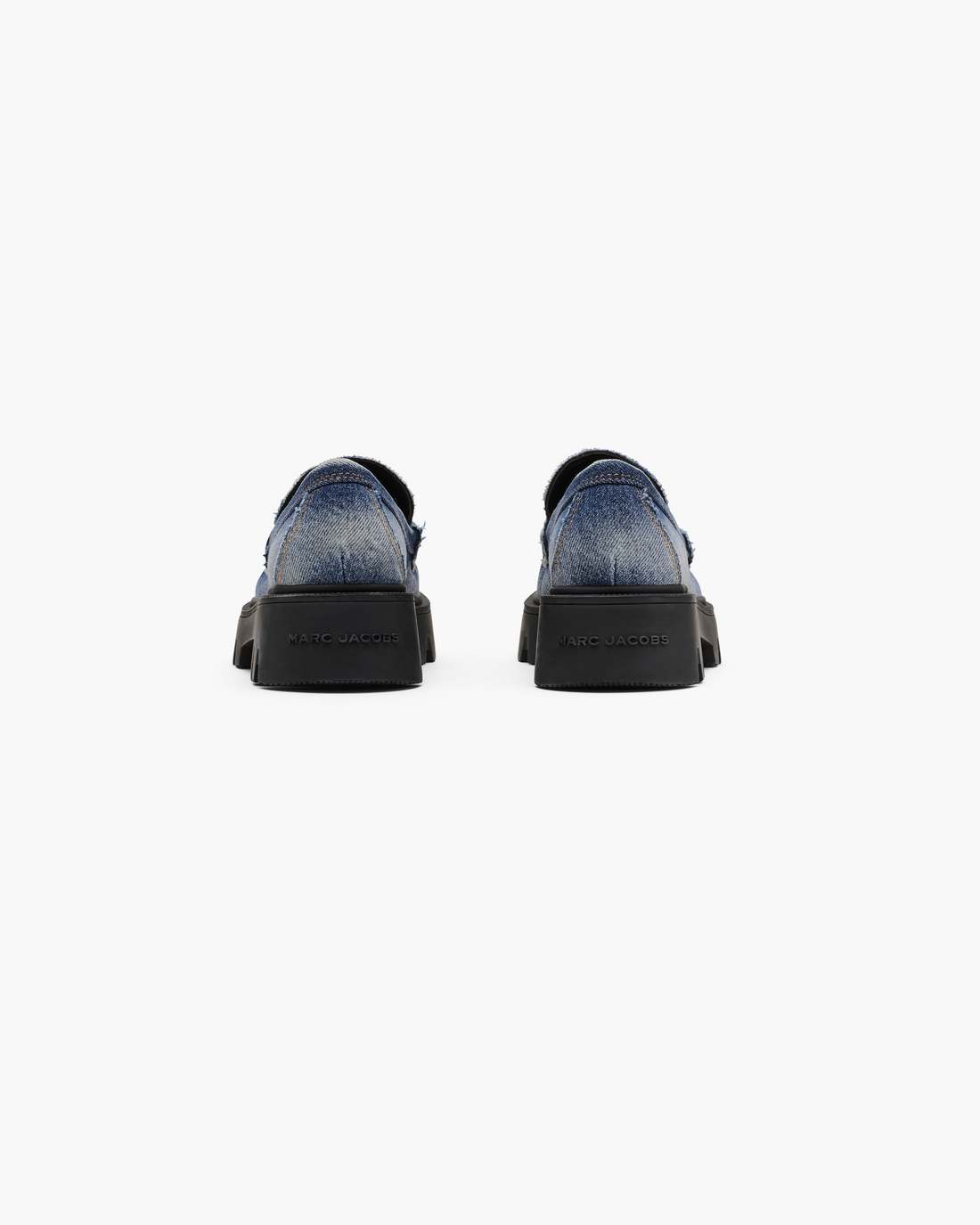 Marc Jacobs The Faded Denim Frankie Loafer Faded Vintage Indigo
