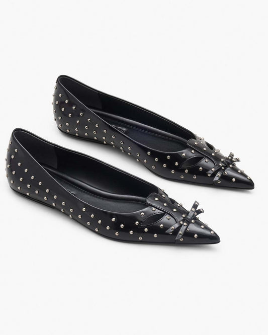 Marc Jacobs The Glam Studs Kat Ballerina Black