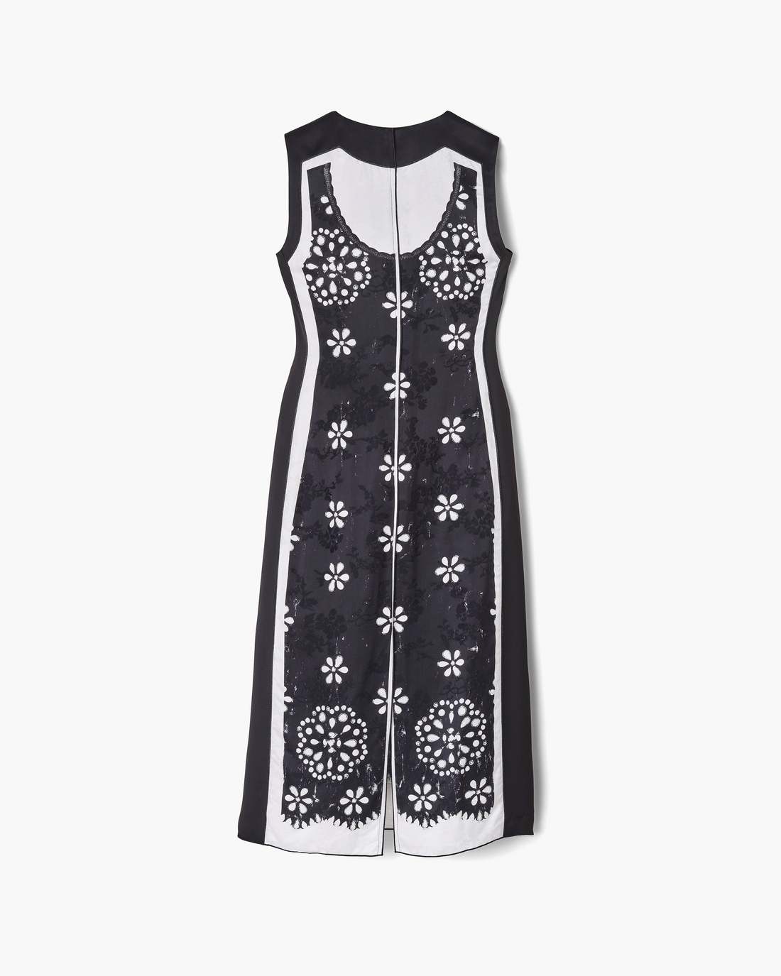 Marc Jacobs Trompe L'Oeil Eyelet Dress Black/White