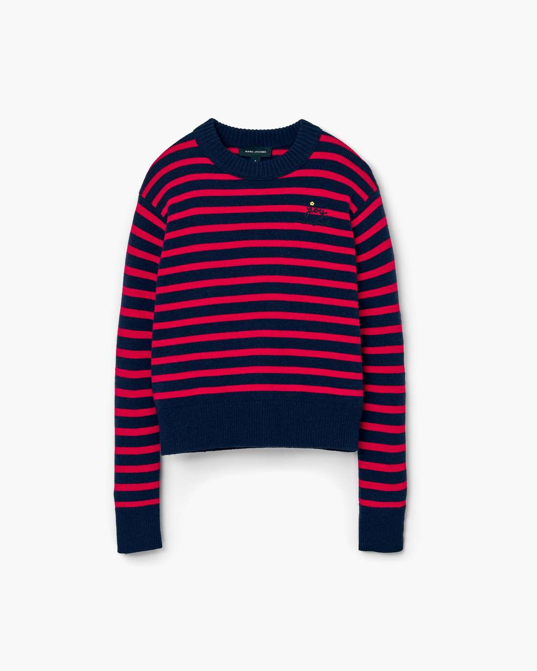 Marc Jacobs Joy Striped Crewneck Navy/Red