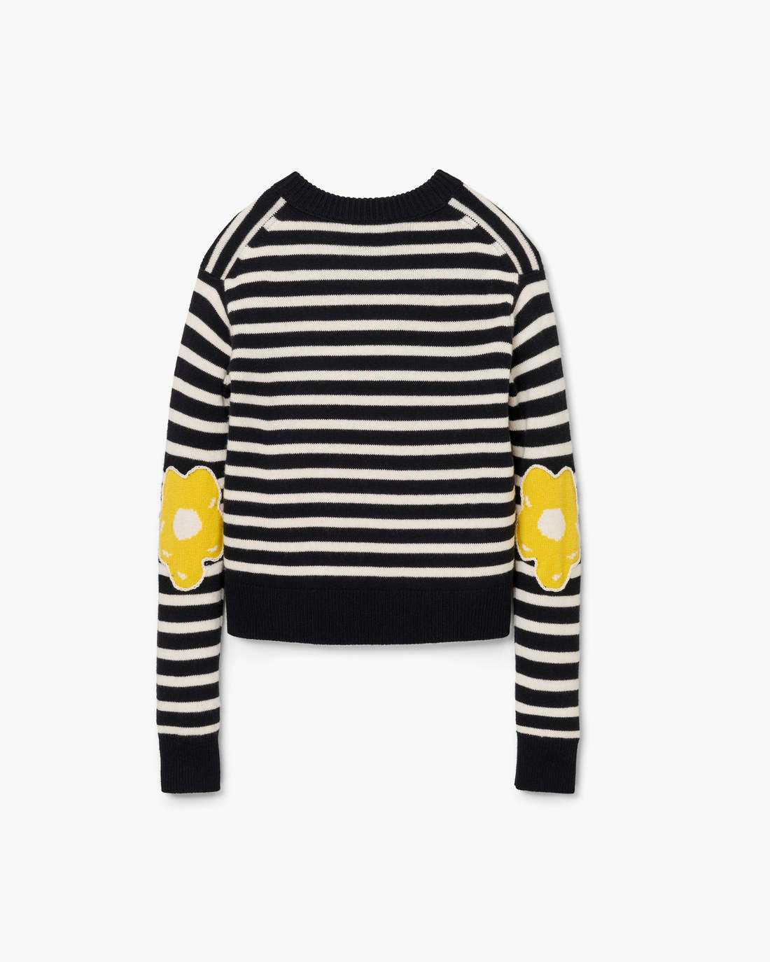 Marc Jacobs Joy Striped Crewneck Black/White