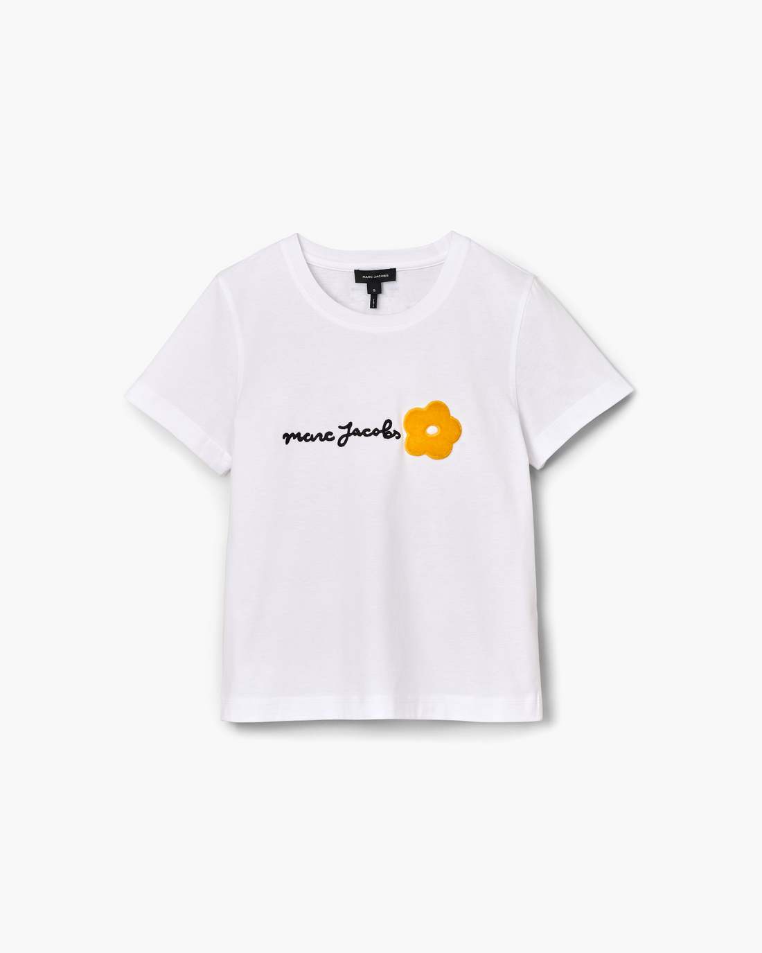 Marc Jacobs Daisy Logo Slim Tee White