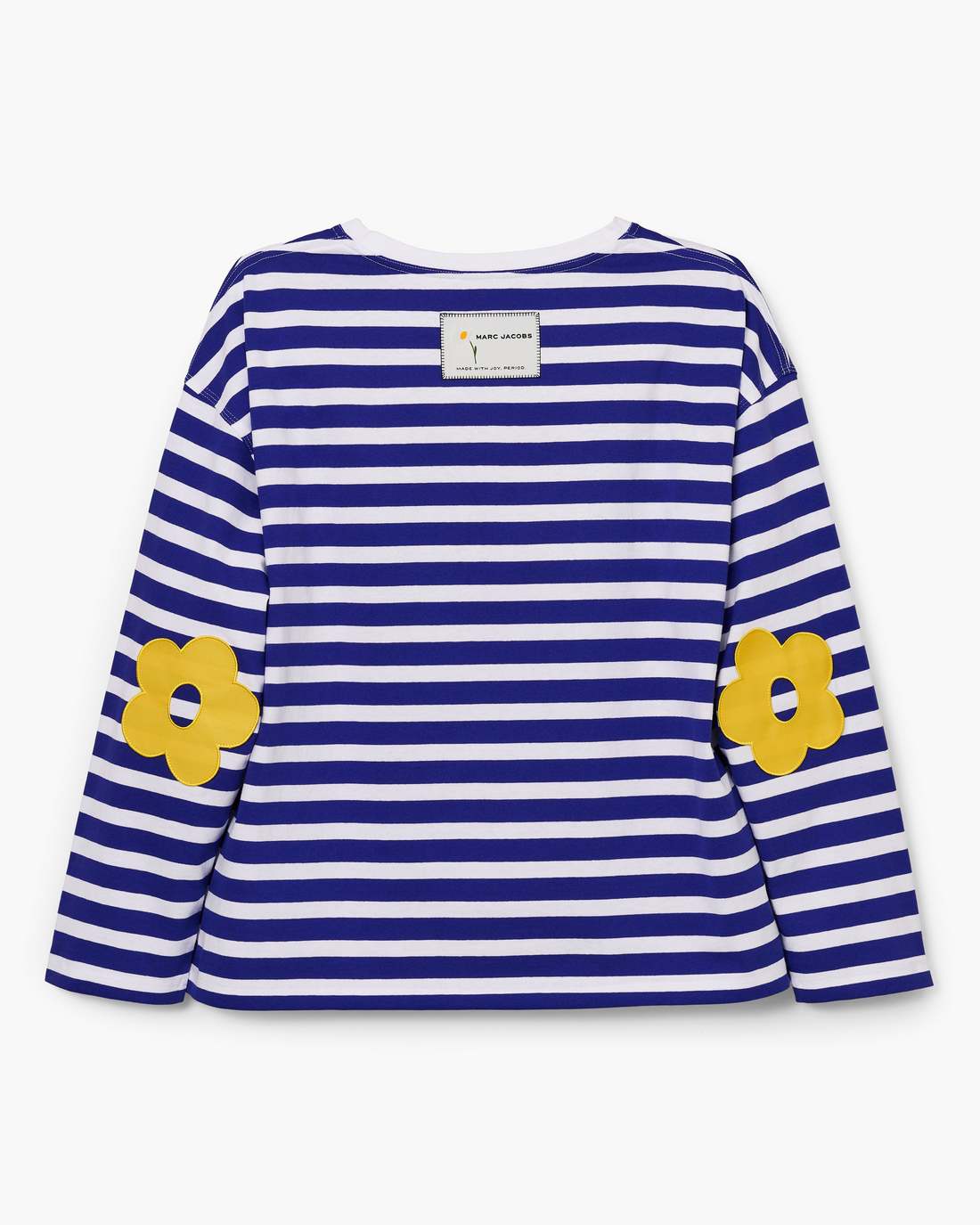 Marc Jacobs Daisy Striped Longsleeve Pansy/White
