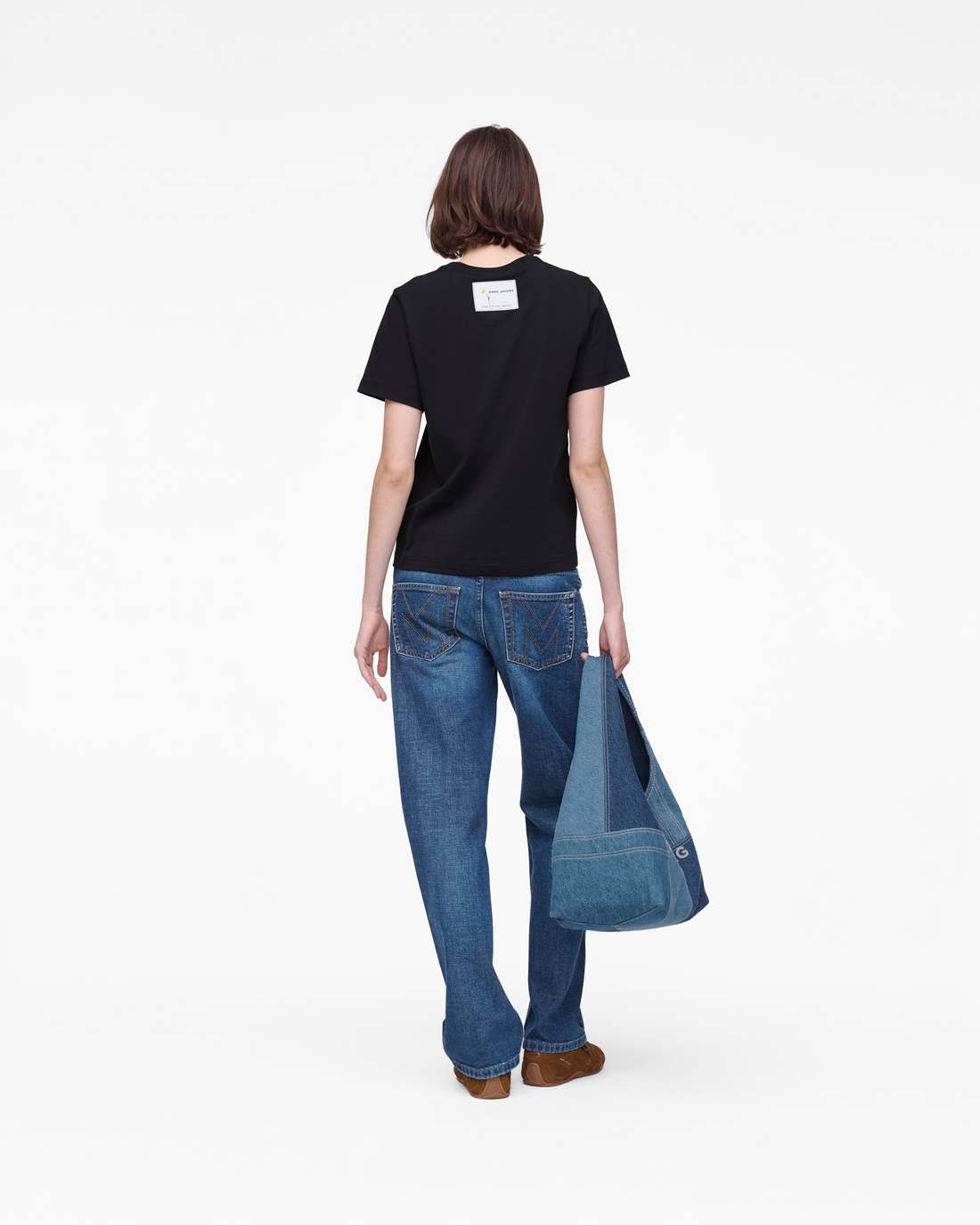 Marc Jacobs Marc Is Joy Daisy Baby Tee Black